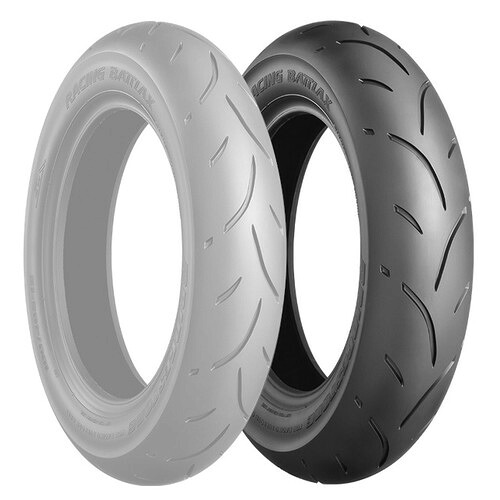 BRIDGESTONE BATTLAX RACING MINI S02 120/500-12 TL リア RMS00015 バイク オンロードレース