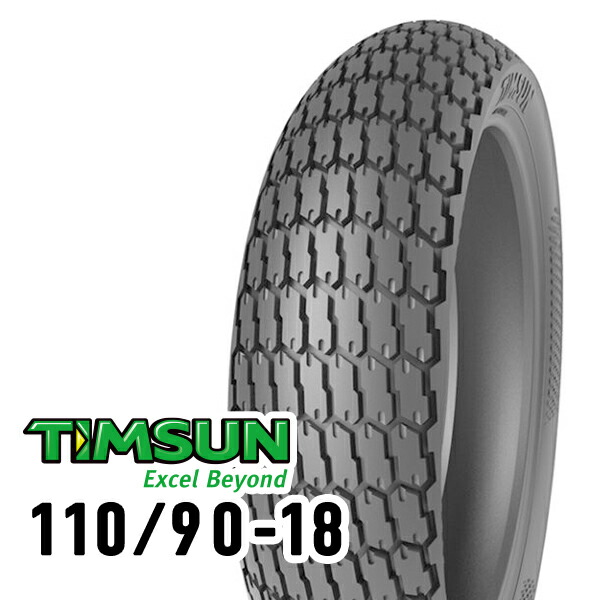 TIMSUN(ティムソン) TS697 110/90-18 61S TT リア TS-697 バイク タイヤ オフロード・アドベンチャー