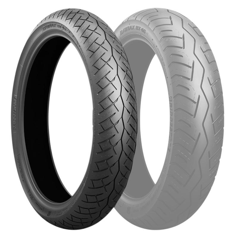 BRIDGESTONE BATTLAX BT46(Hレンジ) 120/70-17 58H TL フロント MCS01512 バイク オンロードバイアス|パーツダイレクト店