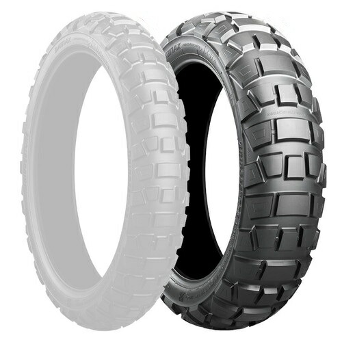 BRIDGESTONE BATTLAX ADVENTURECROSS AX41 130/80-17 65Q TL リア MCS01444 バイク オフロード・アドベンチャー