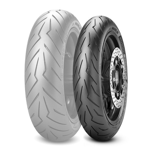 PIRELLI(ピレリ) DIABLO ROSSO SCOOTER 120/70R17 58H TL フロント 3828200 バイク タイヤ オンロードラジアル
