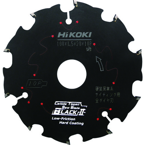 HiKOKI(旧日立工機) スーパーチップソー 全ダイヤ ブラック2 100mm 切断機用