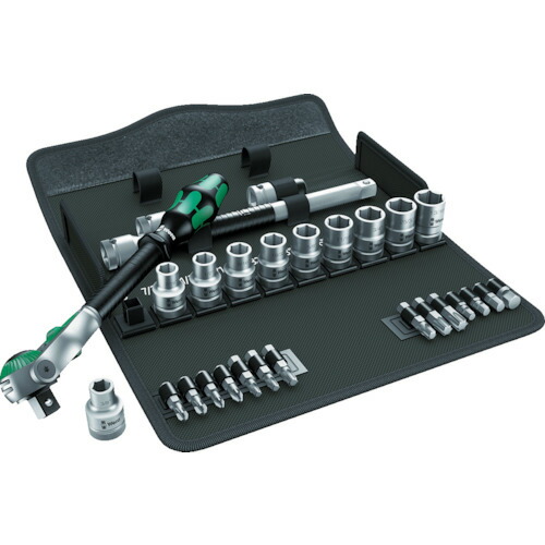 Wera(ヴェラ) 8100SC9 サイクロップラチェット「スピード」セット 44198 ラチェットハンドル・ヘッド