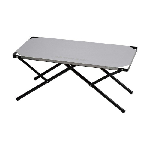 キャプテンスタッグ 2way ステンレスサイドテーブル 60×30 UC-0555 アウトドア用品 ファニチャー