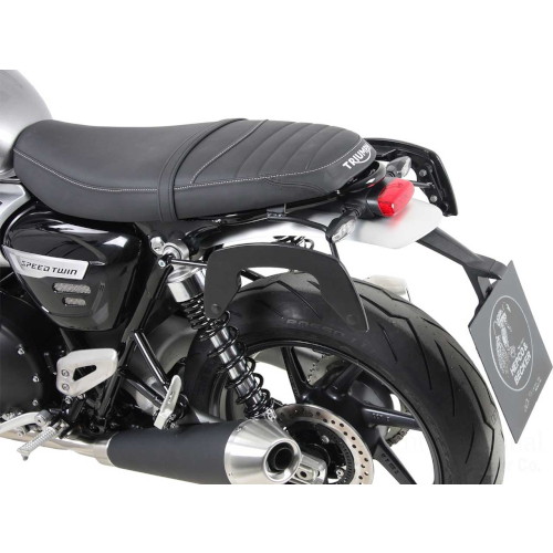 HEPCO&BECKER サイドソフトケースホルダー C-Bow 630-7591-0001 バイク フィッティングキット・ステー・ベース