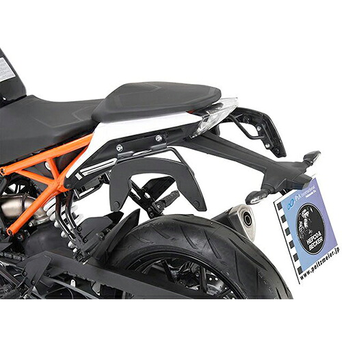 HEPCO&BECKER サイドソフトケースホルダー C-Bow 630-7555-0001 バイク フィッティングキット・ステー・ベース