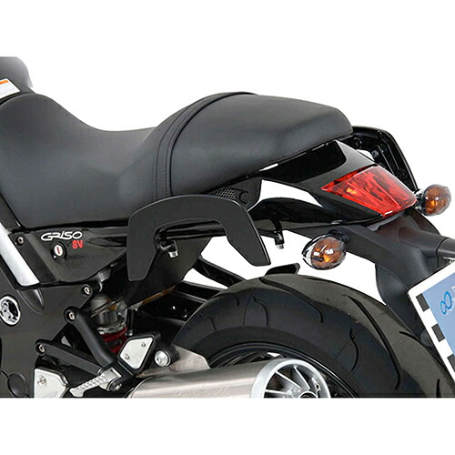 HEPCO&BECKER サイドソフトケースホルダー C-Bow 630-537-0001 バイク フィッティングキット・ステー・ベース