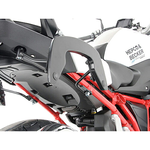 HEPCO&BECKER サイドソフトケースホルダー C-Bow 630-676-0001 バイク フィッティングキット・ステー・ベース