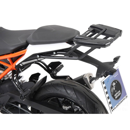 HEPCO&BECKER トップケースホルダー イージーラック 390 Duke(13-16)/125/200 Duke(11-16) 661-7504-0101 バイク フィッティングキット・ステー・ベース｜パーツダイレクト店
