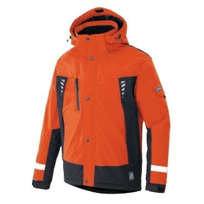 アイトス(AITOZ) TULTEX AZ-8876 防寒ジャケット レッド 3L 作業 安全 保安 作業服