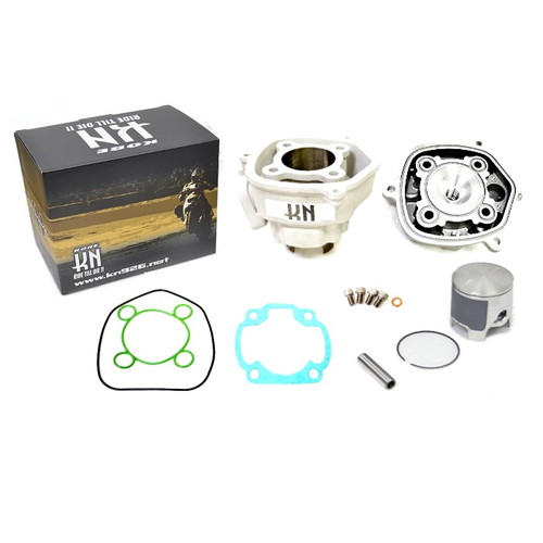 KN企画 EX3ポート 水冷アルミメッキボアアップKIT ヤマハ50cc横型エンジン68cc KN-EX3-AEROX50 バイク エンジン本体・セット｜パーツダイレクト店