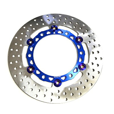 KN企画 ディスクローター 245mm マジェスティ250 ブルー KN-MA250DK-245DB バイク
