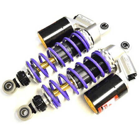 RCB(レーシングボーイ) リアショック減衰調整式 275-280mm RB-2プラスシリーズ パープル 01A0140P スーパーカブ50,70,90,100,110系|モンキー|ゴリラ|CD50 90 125 ベンリー|ダックス|リトルカブ|クロスカブ|チャッピー|GT50|GT80|GR50|GR80|モンキー125