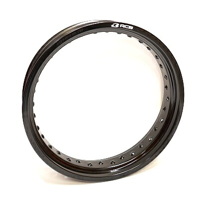 RCB(レーシングボーイ) アルミホイールリム 300-17 ブラック 36H 01R0042B バイク