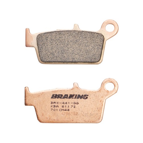 BRAKING(ブレーキング) バイク ブレーキ ブレーキパッド ブレーキパッド メタル CM44 #701 D5697 CR80/85R[92-07]｜CR125R/250R[95-01]｜XR250R/400R[90-04]｜XR600R[91-00]｜XR650R[00-07]｜CRM50/80[93-97]｜SL230[97-04]｜XR230/モタード[05-13]｜XLR250/BAJA[91-94]