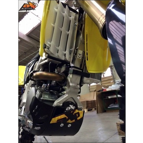 AXP RACING(エーエックスピーレーシング) ラジエターガード ブルー RMZ450 08-17 AX3061
