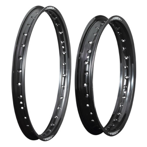 Z-WHEEL(ズィーウィール) S30リム フロント用 19-1.40 36H-1 ブラック TT-R125LW/LWE D7915 バイク