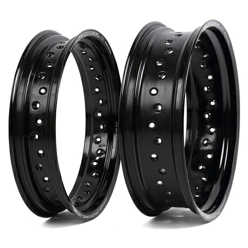 Z-WHEEL(ズィーウィール) AR1モタードホイールキット用 M50リム リア用 17-5.00 36H-1 ブラック MX(R) D7933 バイク