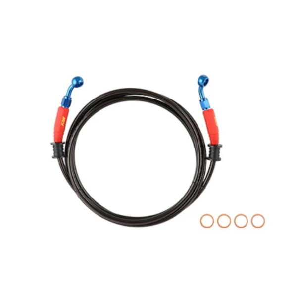 NCY ブレーキメッシュホース 750mm MH-NCY-750 バイク ブレーキホース