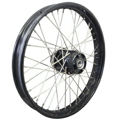 NEO FACTORY 00-07yツアラー用 Fホイール 21×2.15in ブラック 011262 バイク