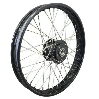 NEO FACTORY 08y-XL用 Fホイール 18×2.15in ブラック 011232 バイク