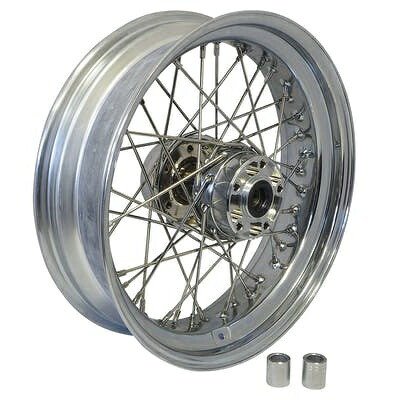 NEO FACTORY -99yXL・BT用 Rホイール 16×4.5in クローム 011291 バイク