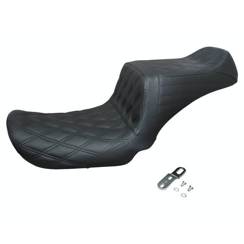LePera(ラペラ) テールウィップシート ダブルダイアモンドステッチ 06-17yダイナ LK-581DD バイク 外装｜パーツダイレクト店 55,859円