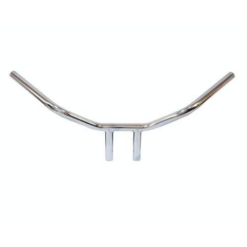 NEO FACTORY ヘコミ無し 4in スーパーライザーバーハンドル クローム 026957 バイク ハンドルバー｜パーツダイレクト店 17,258円