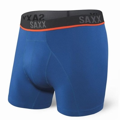 SAXX(サックス) KINETIC LIGHT-COMPRESSION MESH ボクサーブリーフ ブルー XXL SXBB32 バイク アンダー・インナーウェア