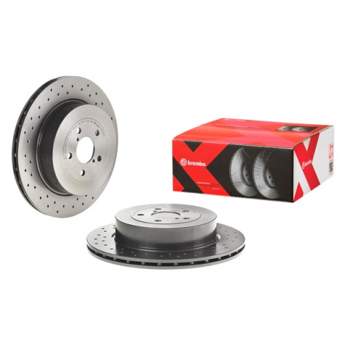 Brembo(ブレンボ) ブレーキディスク Xtra 09.7813.1X 自動車 ディスクローター