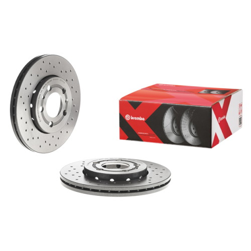 Brembo(ブレンボ) ブレーキディスク Xtra 09.7011.1X 自動車 ディスクローター