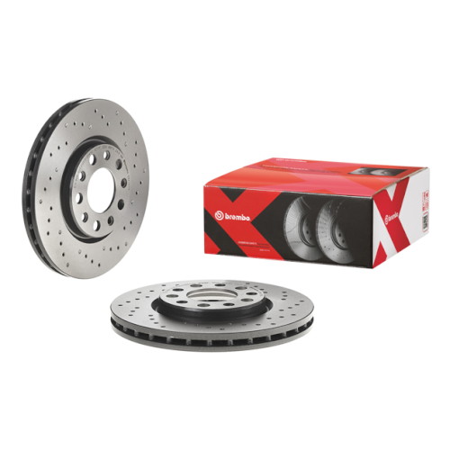 Brembo(ブレンボ) ブレーキディスク Xtra 09.A721.1X 自動車 ディスクローター