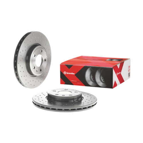 Brembo(ブレンボ) ブレーキディスク Xtra 09.A820.1X 自動車 ディスクローター