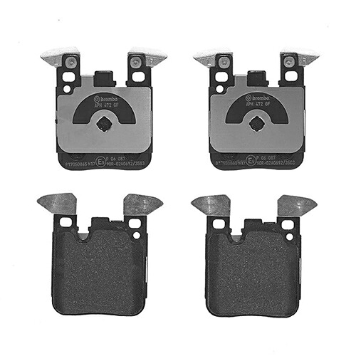 Brembo(ブレンボ) ブレーキパッドブラック P06 087 P06087 自動車|パーツダイレクト店