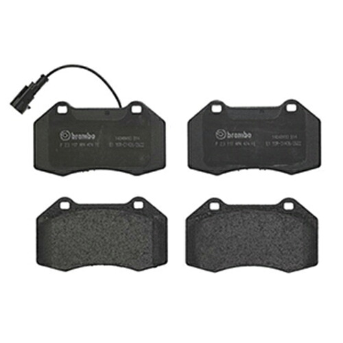 Brembo(ブレンボ) ブレーキパッドブラック P23 117 P23117 自動車