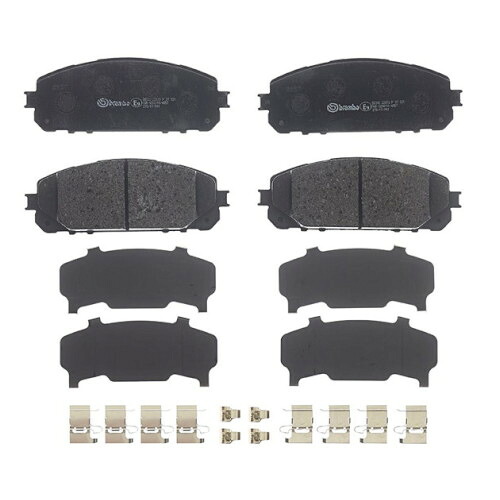 Brembo(ブレンボ) ブレーキパッドブラック P37 021 P37021 自動車