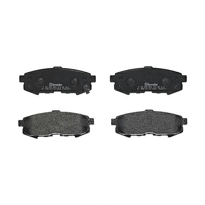 Brembo(ブレンボ) ブレーキパッドブラック P49 042 P49042 自動車