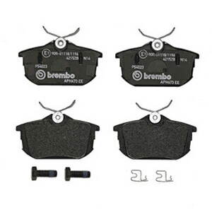 Brembo(ブレンボ) ブレーキパッドブラック P054 023 P54023 自動車
