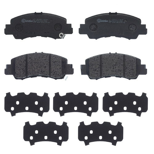 Brembo(ブレンボ) ブレーキパッドブラック P54 061 P54061 自動車 9,438円