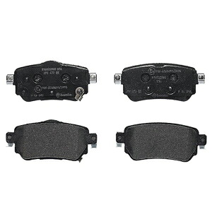 Brembo(ブレンボ) ブレーキパッドブラック P56 098 P56098 自動車