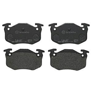 Brembo(ブレンボ) ブレーキパッドブラック P61 032 P61032 自動車