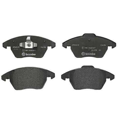 Brembo(ブレンボ) ブレーキパッドブラック P61 076 P61076 自動車