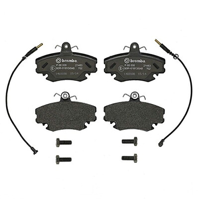 Brembo(ブレンボ) ブレーキパッドブラック P68 008 P68008 自動車