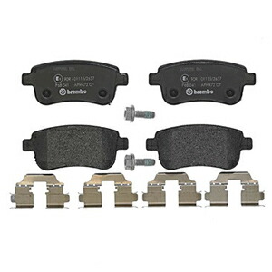 Brembo(ブレンボ) ブレーキパッドブラック P068 041 P68041 自動車