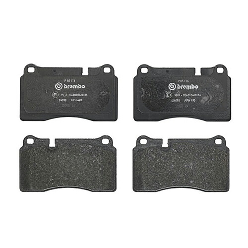 Brembo(ブレンボ) ブレーキパッドブラック P85 116 P85116 自動車