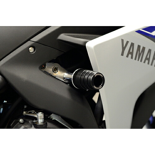 STRIKER(ストライカー) ガードスライダー BK YZF-R25/R3 SS-GS123B-F1 バイク ステップ・ステップゴム｜パーツダイレクト店