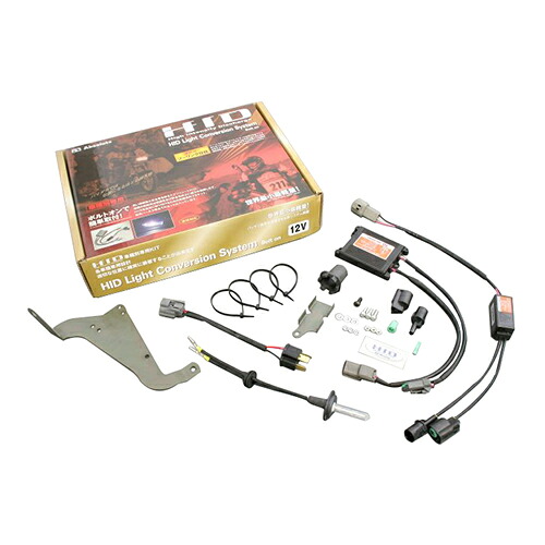 ABSOLUTE HID ヘッドライト ボルトオンキット H7/4300Kバルブ HR2H05 バイク ヘッドライト球