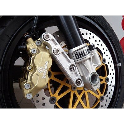 KOHKEN(コーケン) OHLINS正立フォーク用キャリパーサポート φ320 KOK-1416 バイク