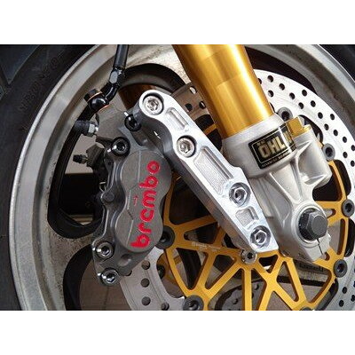 KOHKEN(コーケン) OHLINS正立フォーク用キャリパーサポート φ320 KOK-1420 バイク