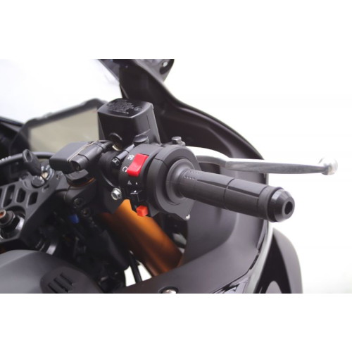 ACTIVE 車種別ハイスロットルキット EVO2 巻取φ52/54 ラージ/ブラック レース推奨サイズ YZF-R3(ABS)(19-20)/YZF-R25(ABS)(19-21) 1065330 バイク